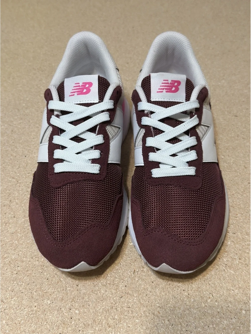 New Balance 237 Women’s 9.5 Burgundy Pink Retro Sneakers WS237WA New